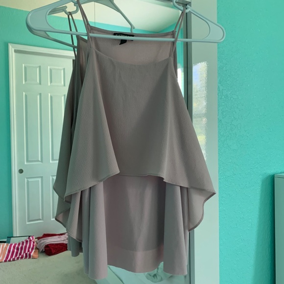 HOLLISTER, EXPRESS, & HIPPIE ROSE NEUTRAL PINK TANK TOPS BUNDLE - Picture 5 of 9